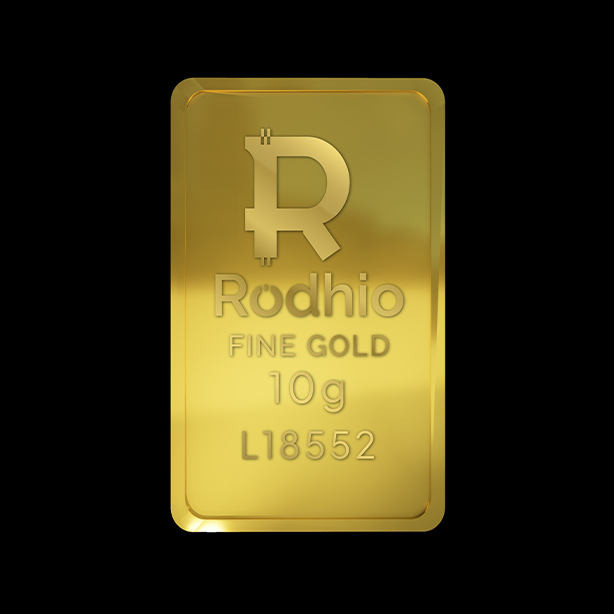 Lingote de oro de 10 gramos